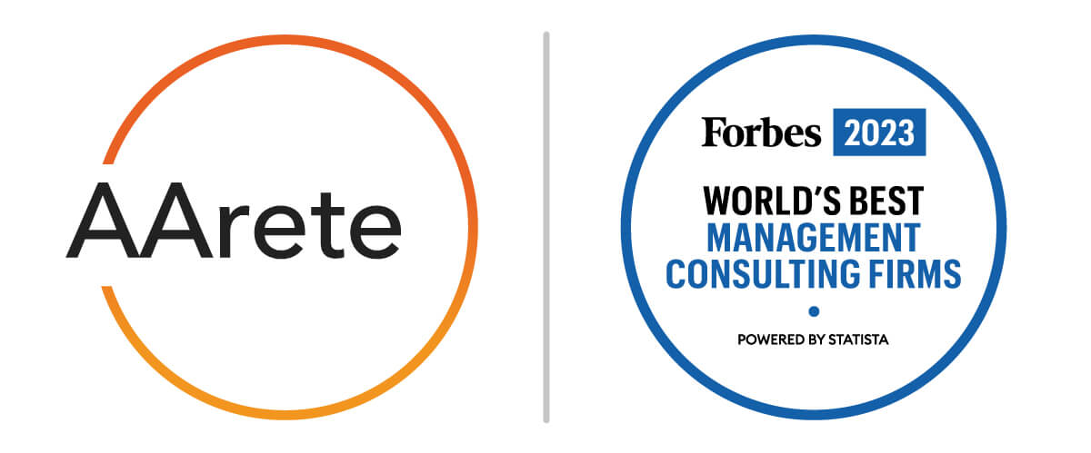 MicrosoftTeams-image 27 - AArete AArete logo | Forbes 2023 World's Best Management Consulting Firms Logo